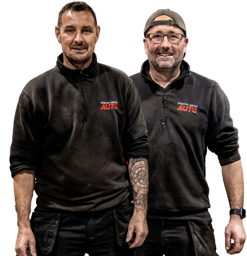 Adam and John, owners of Steeton Grove Autocare